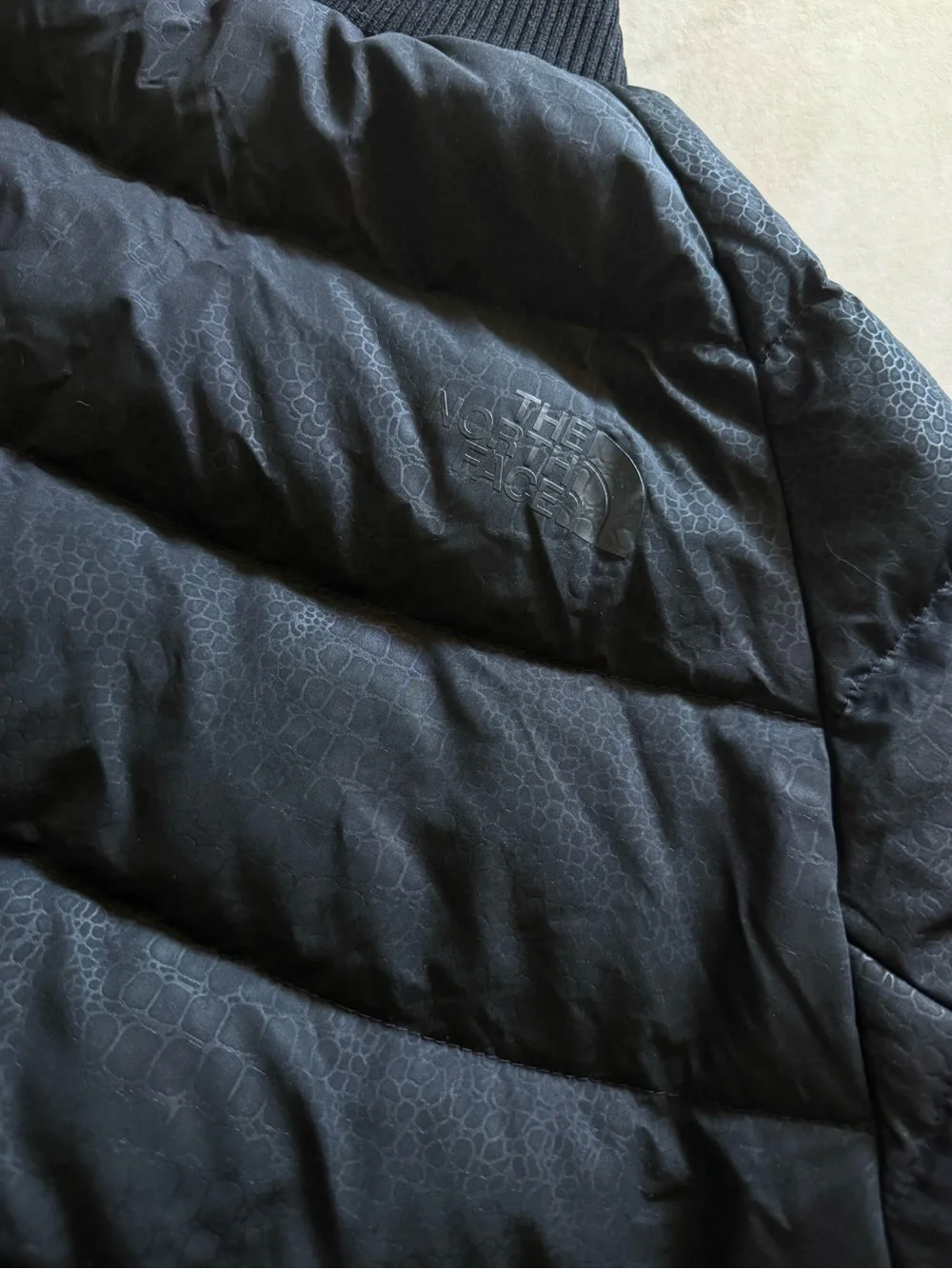 The North Face Men's Black Bomber Puffer Jacket